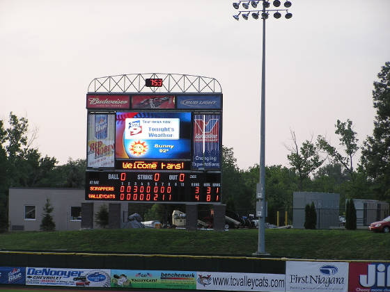 Scoreboard post game